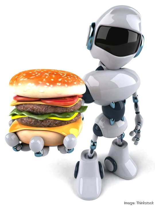 Thinkstock Robot Waiter