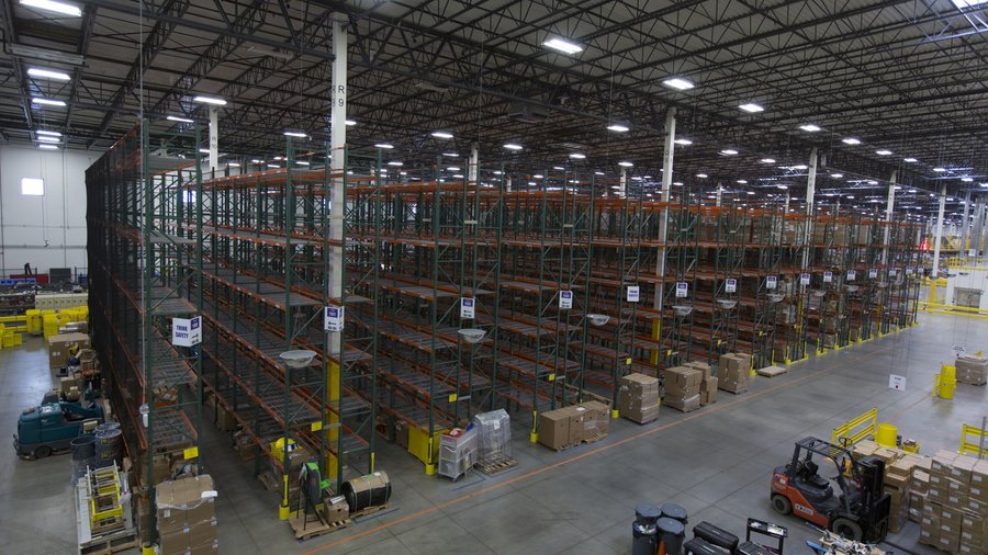 Get a look inside the massive new Amazon.com Kenosha facility ...