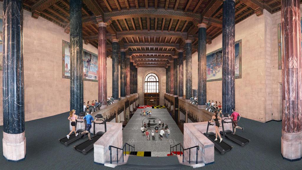 Here's what the Under Armour gym at 10 Light St. will look like Baltimore Business Journal