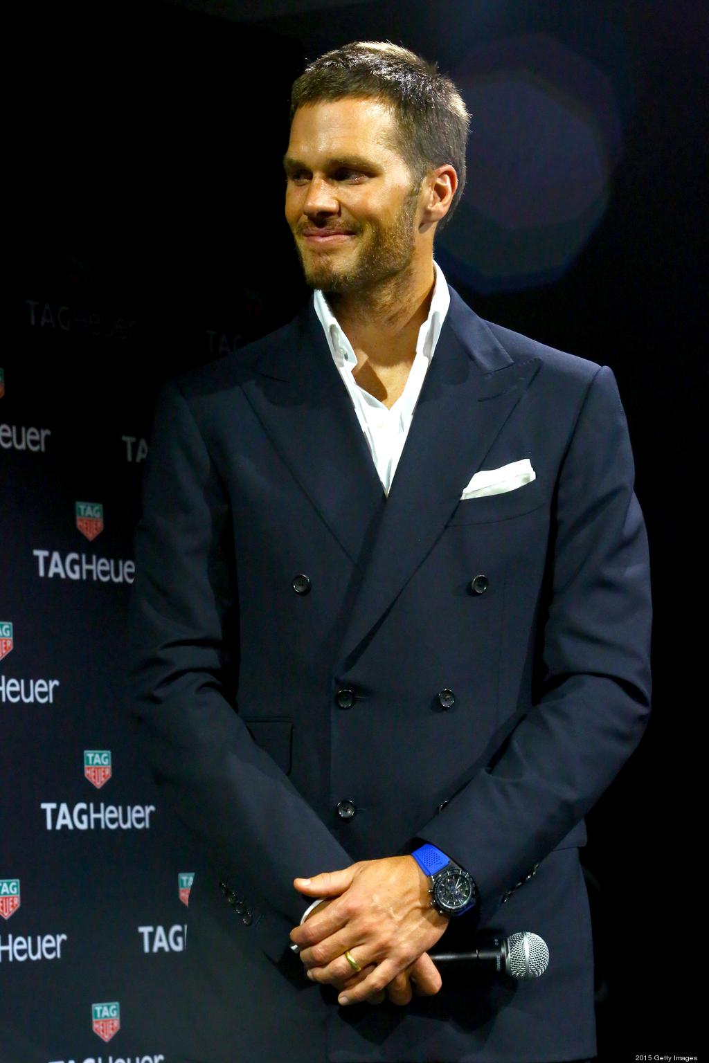 Tom Brady talks about Tag Heuer Donald Trump and why he doesn t