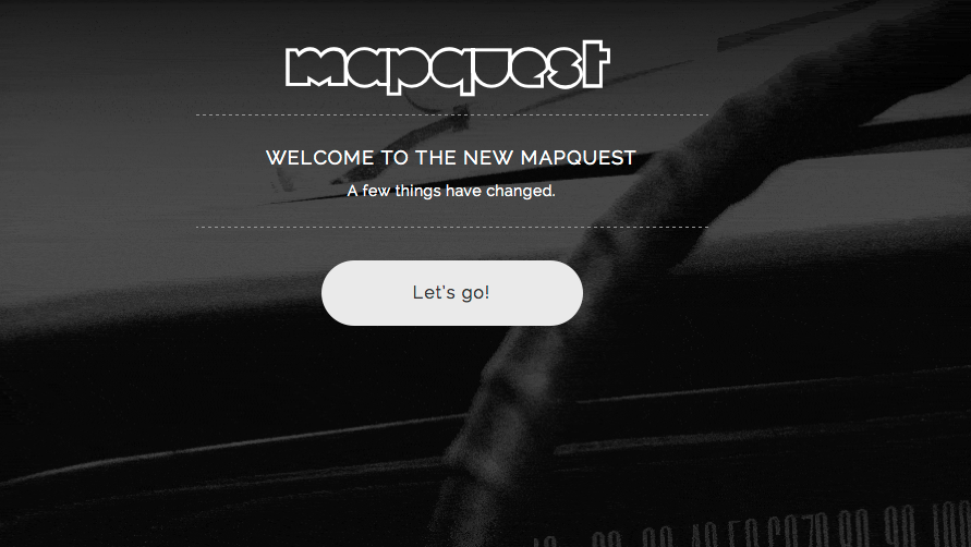 Mapquest 2000s MapQuest redesign
