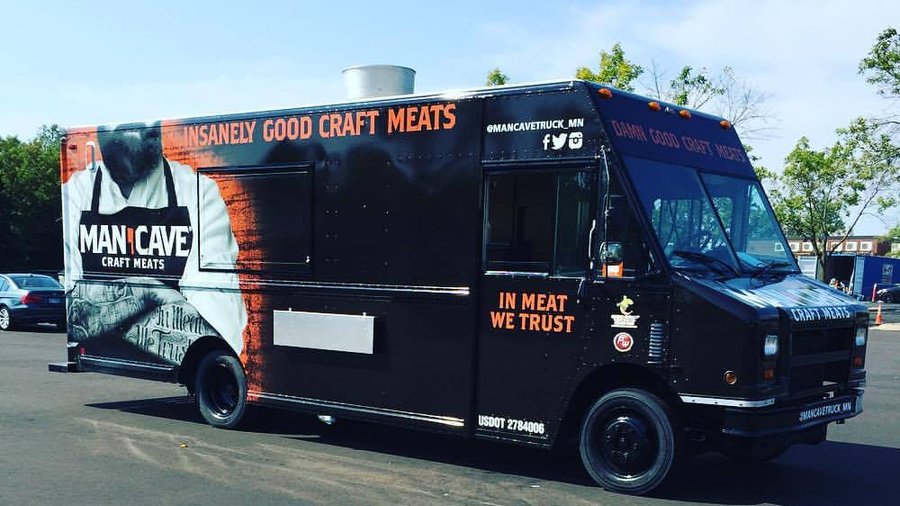 Man Cave Craft Meats rolls out food truck - Minneapolis / St. Paul ...