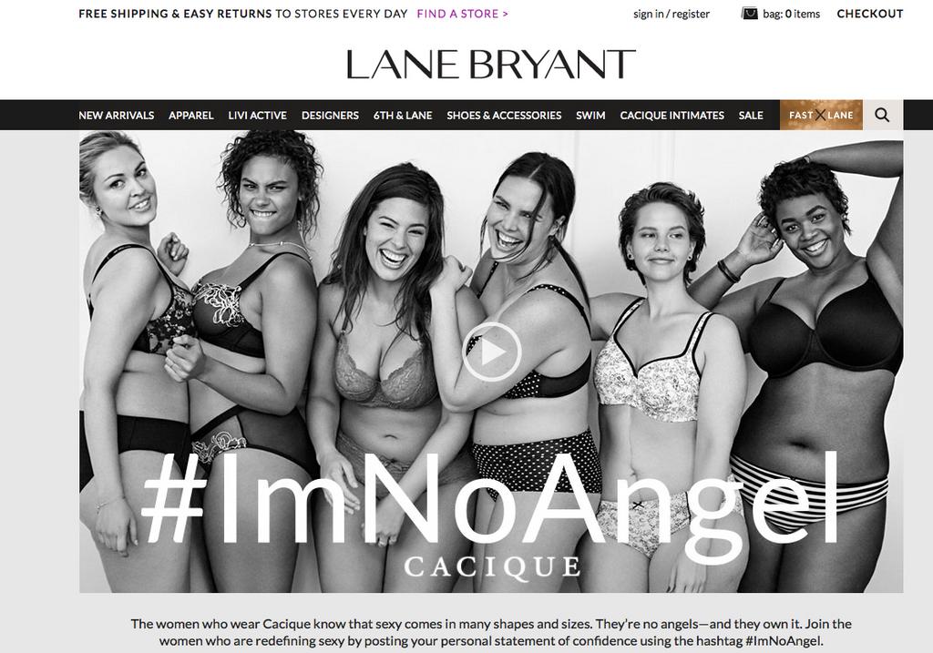 Lane Bryant Lingerie Archives - Showit Blog