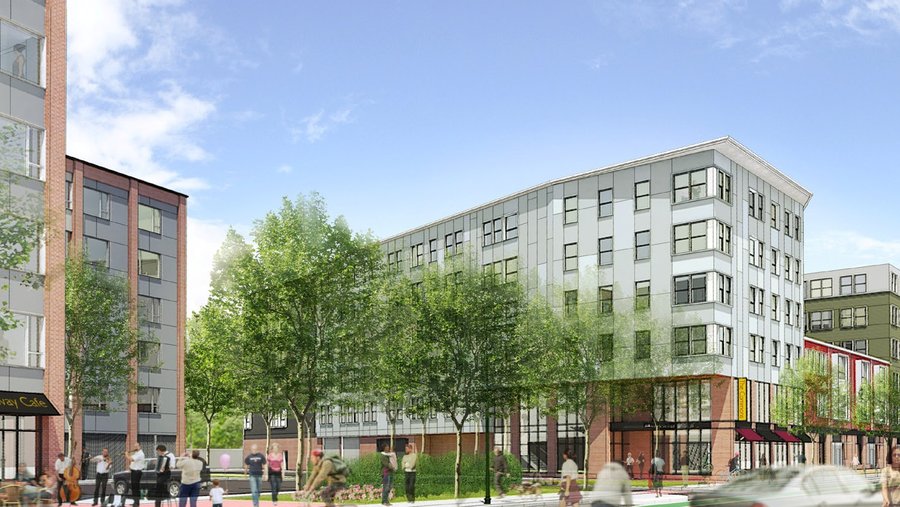 Commercial tenant fights Forest Hills housing project - Boston Business ...