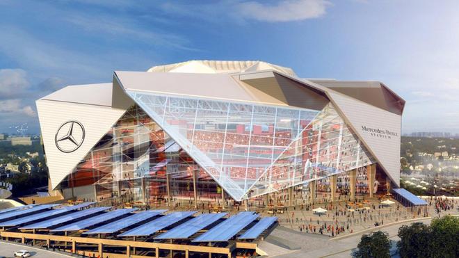 Official: Roof of Mercedes-Benz Stadium won't be ready for Falcons' opener