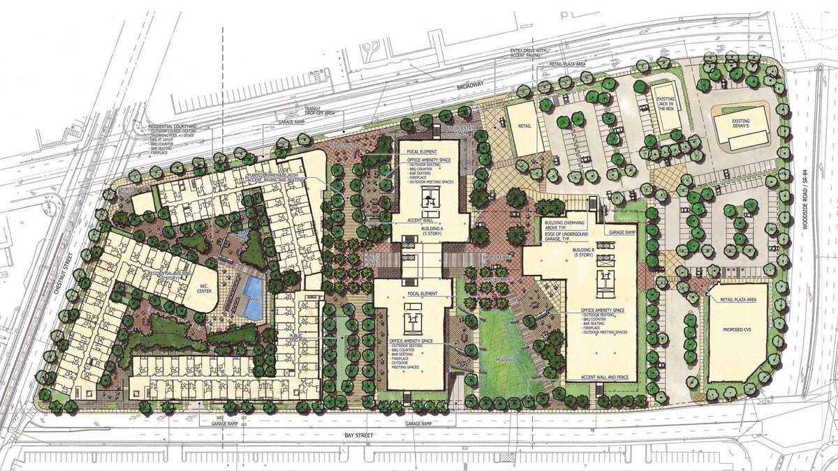 Sobrato Organization proposes apartments, offices for Broadway shopping ...