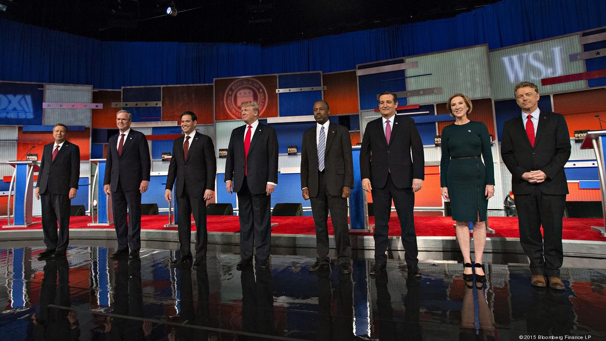 The Republican presidential debate in Milwaukee through photos ...