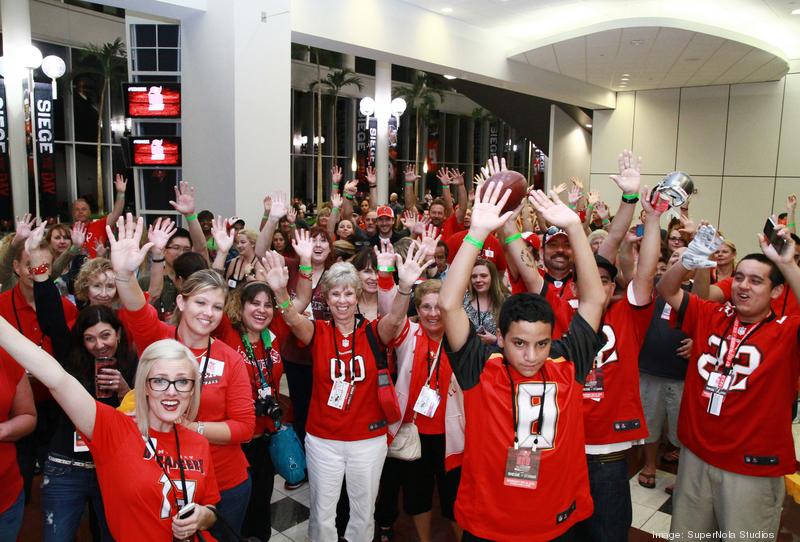 Women of Red: How the Bucs are reaching out to female fans - Registry Tampa  Bay