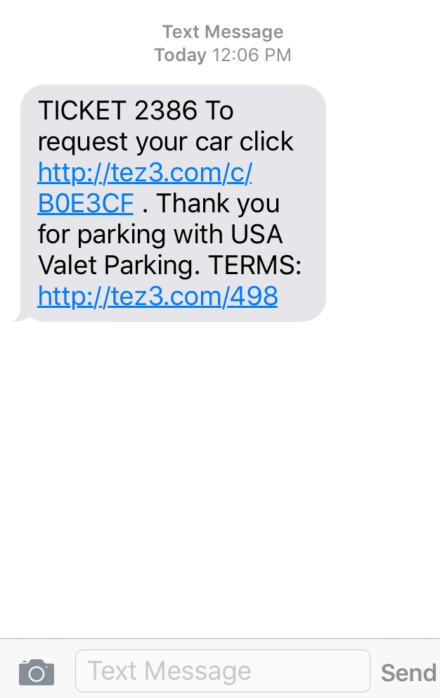 Texting valet to bring my foreign to the front 😜 Custom name