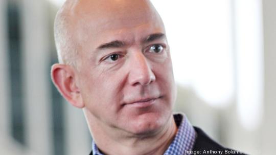 Jeff Bezos of Amazon and Bezos Expeditions is pictured in Seattle, Washington