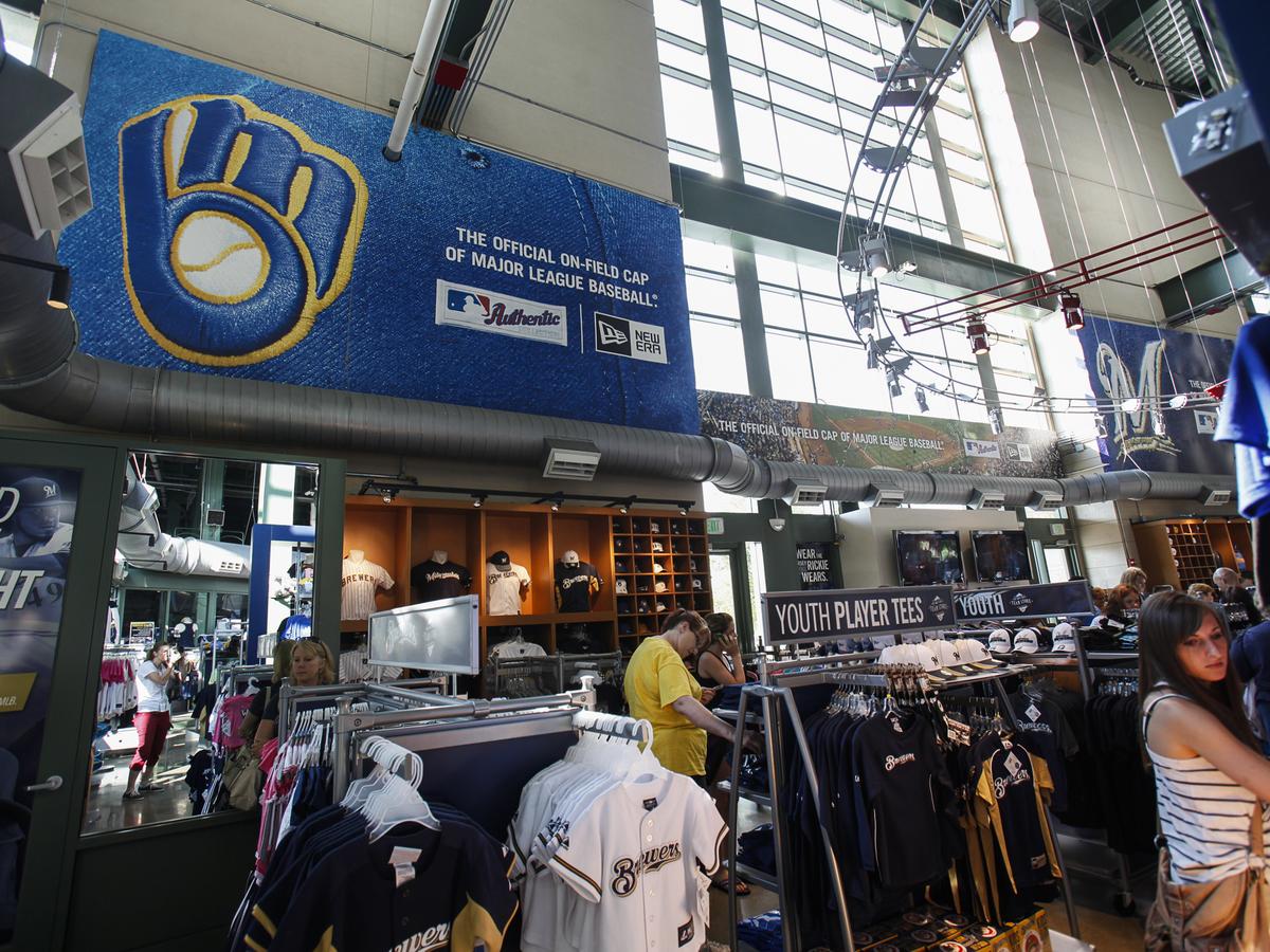 The Brewers Team Store at Miller Park - Milwaukee Brewers