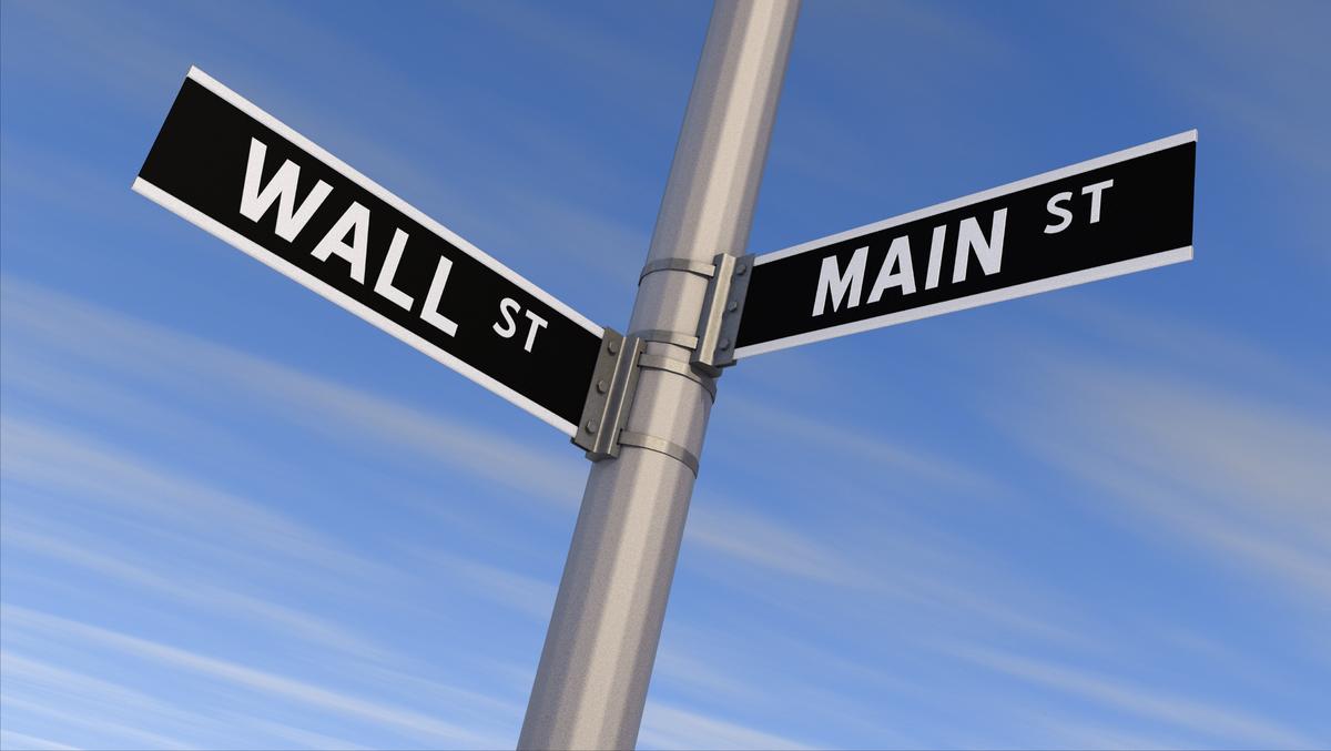 Revealing the dangerous disconnect between Wall Street and Main Street - The Business Journals