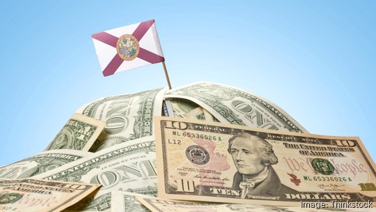 Florida Money Flag 485997944