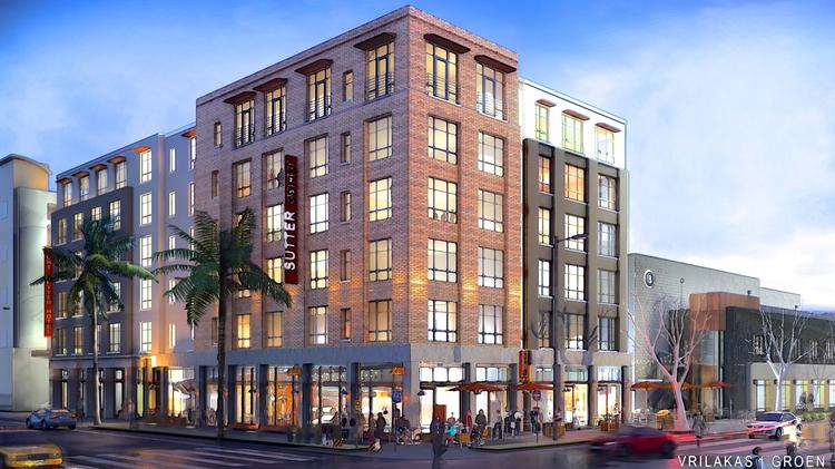 Randy Paragary Proposes Boutique Hotel In Midtown Sacramento A Rendering Of Proposed Hotel From Restaurateur Randy Paragary At 28th And Capitol Ave