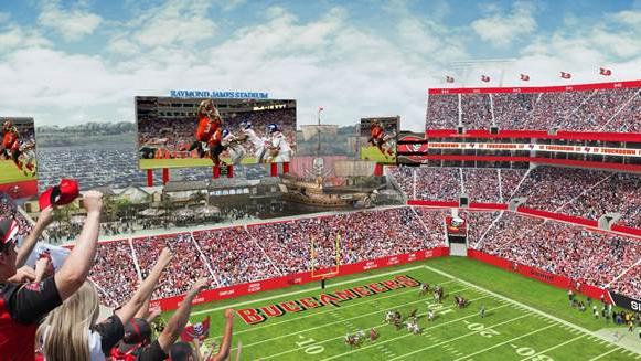 Tampa Bay Buccaneers reveal new hospitality and catering experiences at  Raymond James Stadium