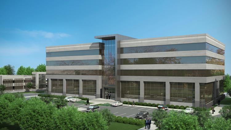 Boyle Investment Co. started construction in December 2015 on this five-story, 130,000-square-foot office building in Brentwood.