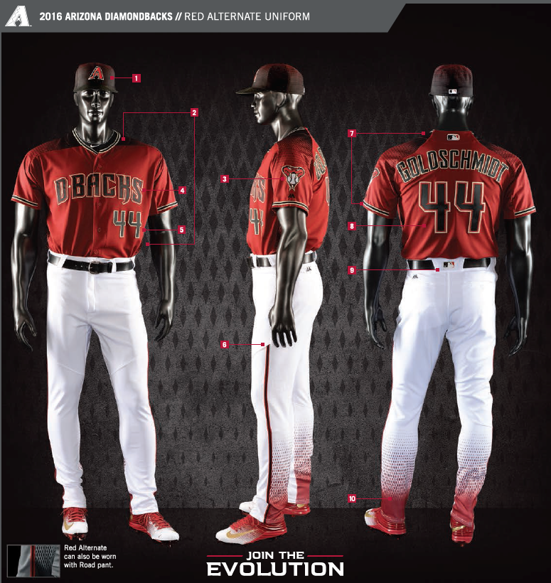 Diamondbacks uniform online