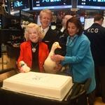 Aflac celebrates 60th anniversary; Duck rings NYSE bell