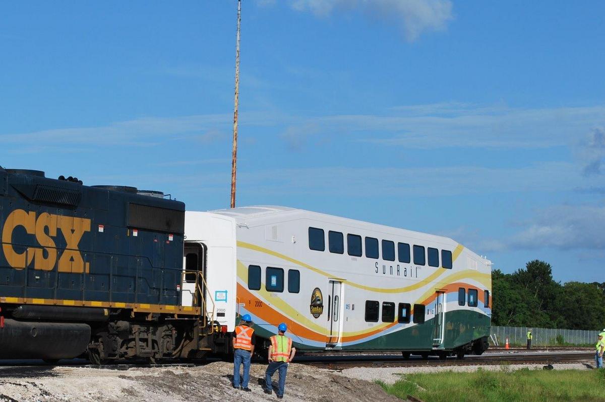 They’re here! First SunRail cab car arrives in Sanford - Orlando ...