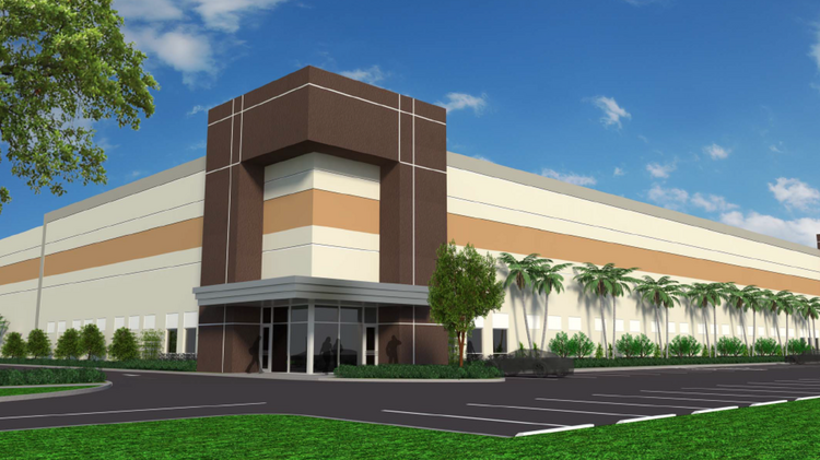 Bergeron Properties is building a distribution center at 19700 Stirling Road in Pembroke Pines.