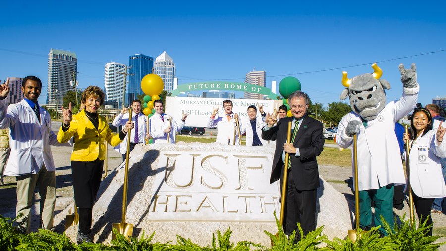 USF dedicates site for med school in Jeff VinikCascade district, says