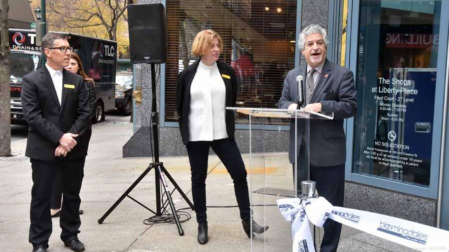 The Bloomingdale's Outlet at Liberty Place is now open