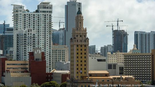 Freedom Tower - Miami Skyline