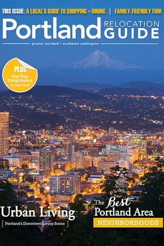 Relocation Guide Cover Portland Relocation Guide Inaugural Cover
