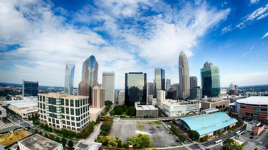 Charlotte skyline