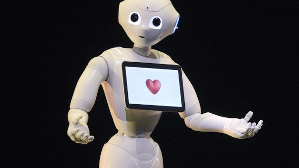 HSBC 'Pepper' the robot at downtown Seattle branch (Video