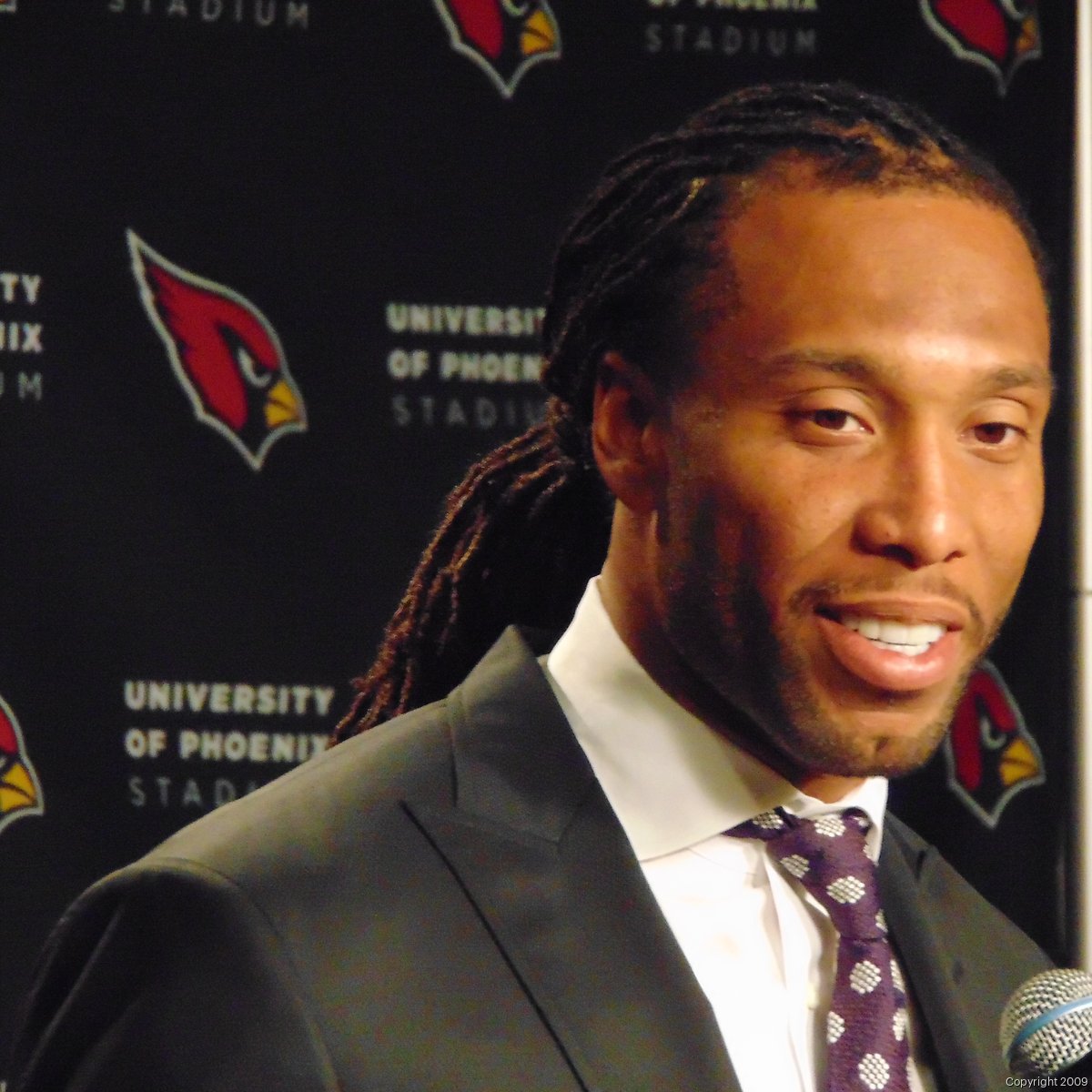 Ex-Cardinal Larry Fitzgerald is in a Hall of Fame as of last weekend