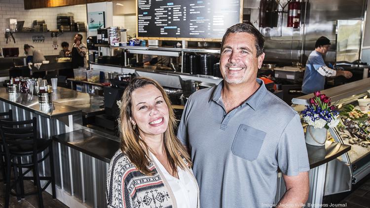 Marker 32 Safe Harbor Palm Valley Fish Camp Restaurateurs To Open Southern Table Hospitality Owners Ben And Liza Groshell At Their New Venture Safe Harbor Seafood