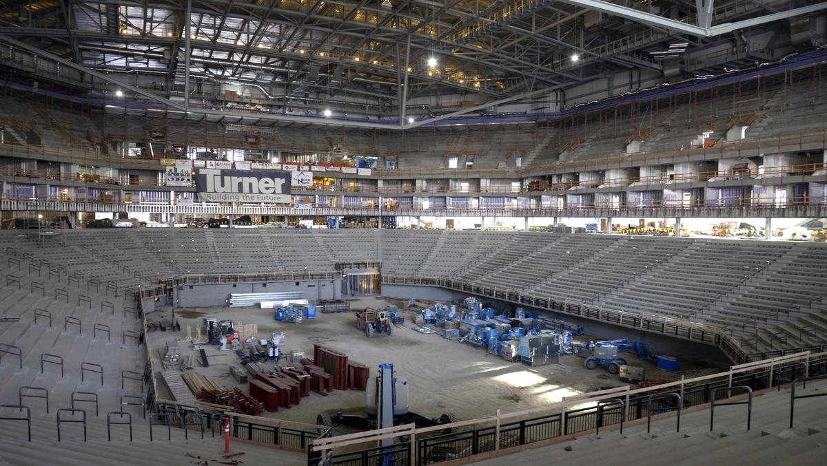 Golden 1 Center slowly builds toward completion - Sacramento Business ...