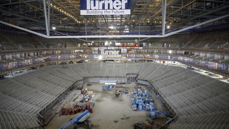 Golden 1 Center slowly builds toward completion - Sacramento Business ...