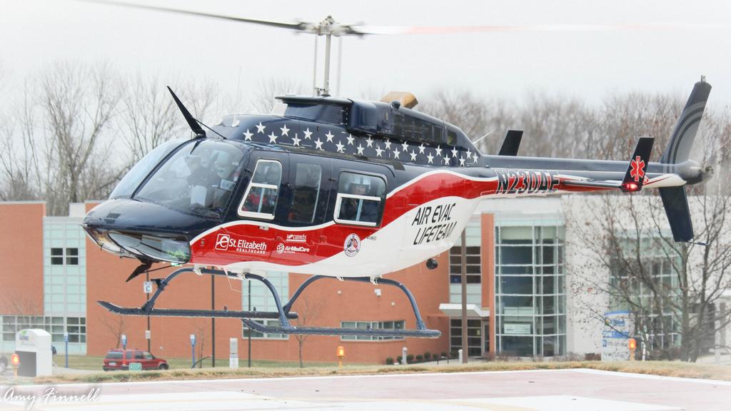 St Elizabeth Lands Helicopter Ambulance Base For Air Evac Lifeteam Video Cincinnati Business Courier