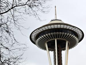 Iconic Space Needle in Seattle, Wash.