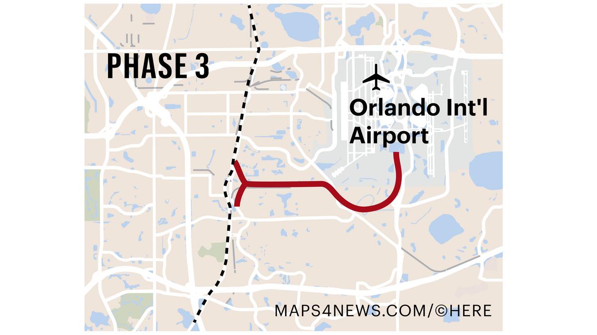 SunRail s 225M link to Orlando - Phase3*1200xx4001 2251 0 675 