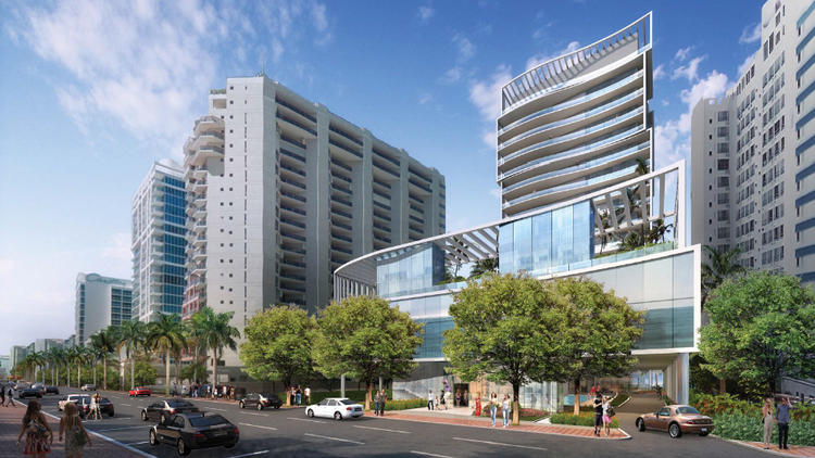 Miami Beach Considers Condo By China City Construction Co Hotel On The 18 Story 41 Unit Condo By China City Construction Co Was