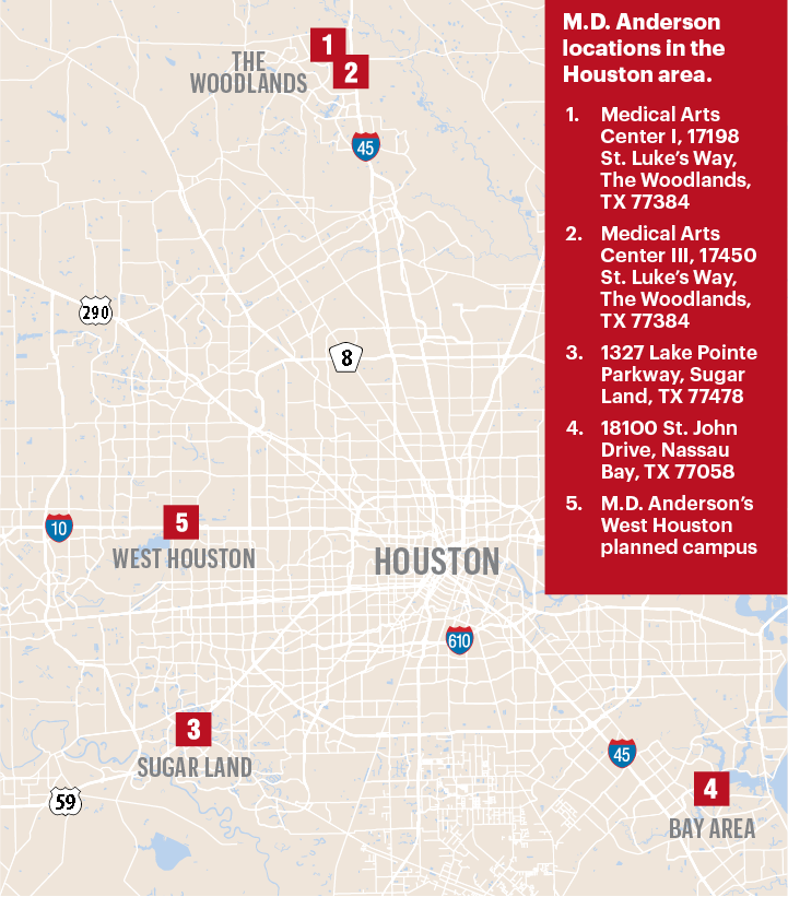 University of Texas M D Anderson - Md Anderson Map 030416*xx