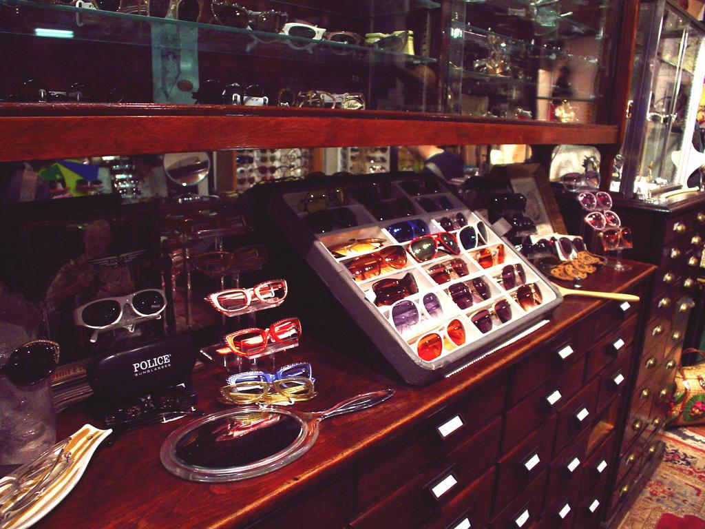 Vintage clearance optical shop