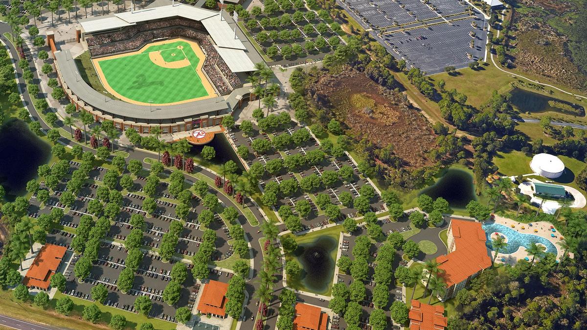 Atlanta Braves unveil Sarasota spring training complex Tampa Bay