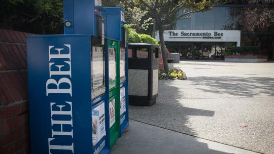 Sacramento Bee and newsstands