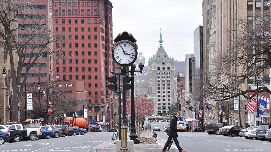 Albany, NY, Troy, NY, and Saratoga Springs, NY, see office vacancy