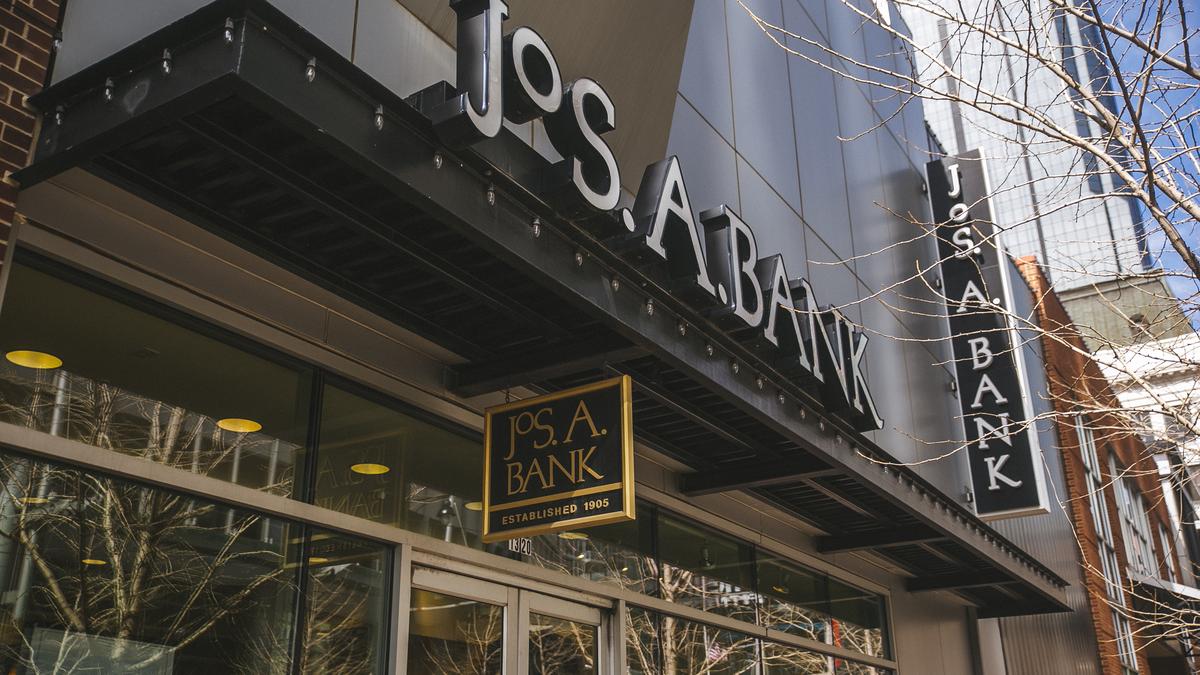 Jos A Bank Parent S Stock Plunges Amid Sales Decline Suspension