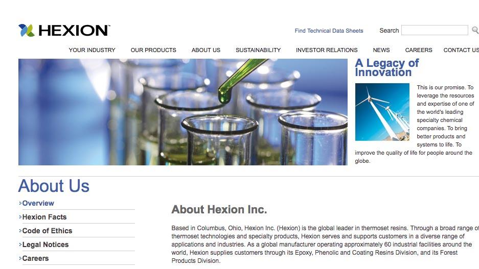 Hexion, Formerly Known As Momentive Speciality Chemicals, To Build R&D ...