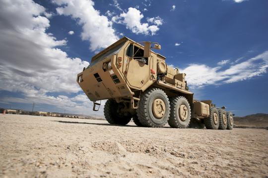 Heavy Tactical vehicle Oshkosh Defense PLS 1 HR highres