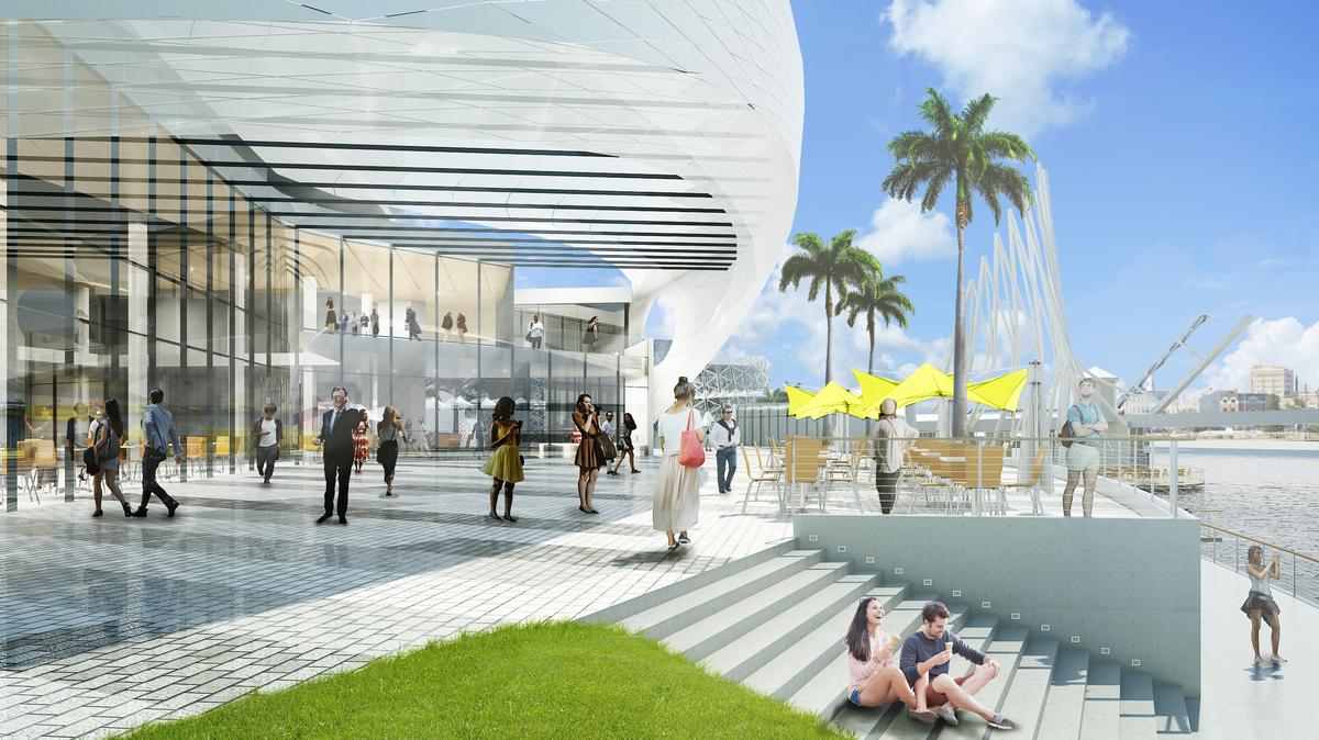 Straz Center unveils $100 million waterfront master plan (Renderings ...