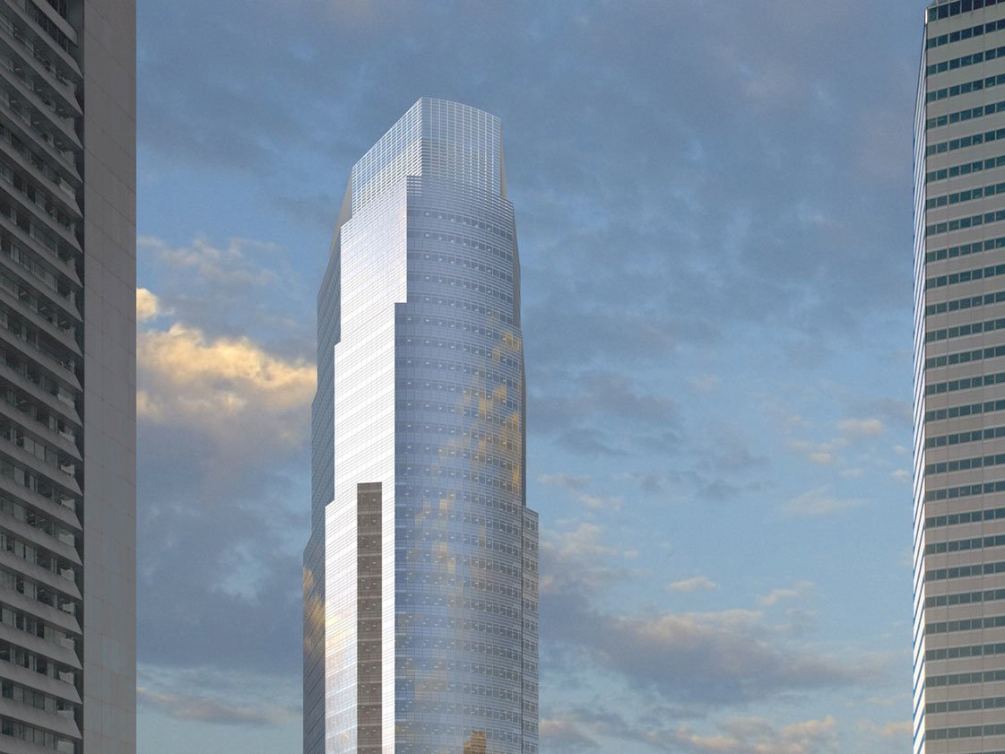 Project Team Installs 'Sky Mat' in Boston Tower, 2021-10-19