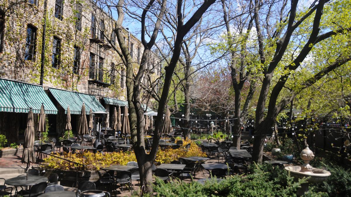 St. Paul's W.A. Frost & Company is reopening its patio and encouraging
