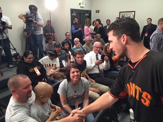 Millions' of children have been helped by Buster Posey's cancer research  foundation - ABC7 San Francisco